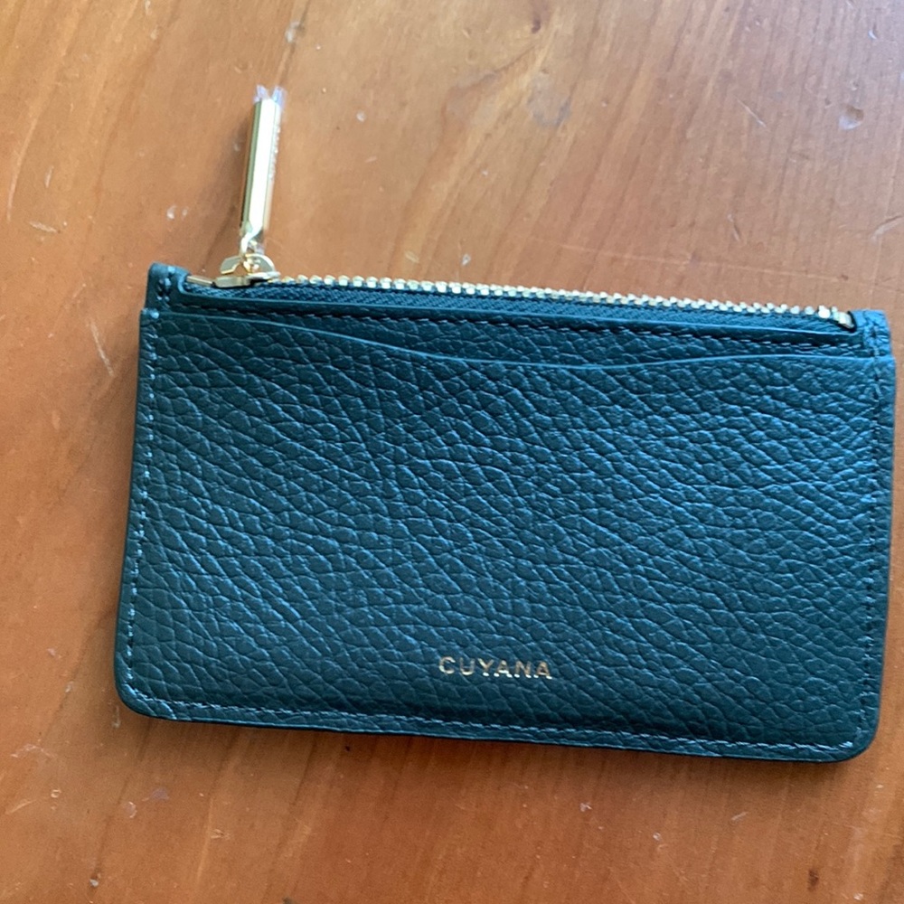 Cuyana zip card holder
